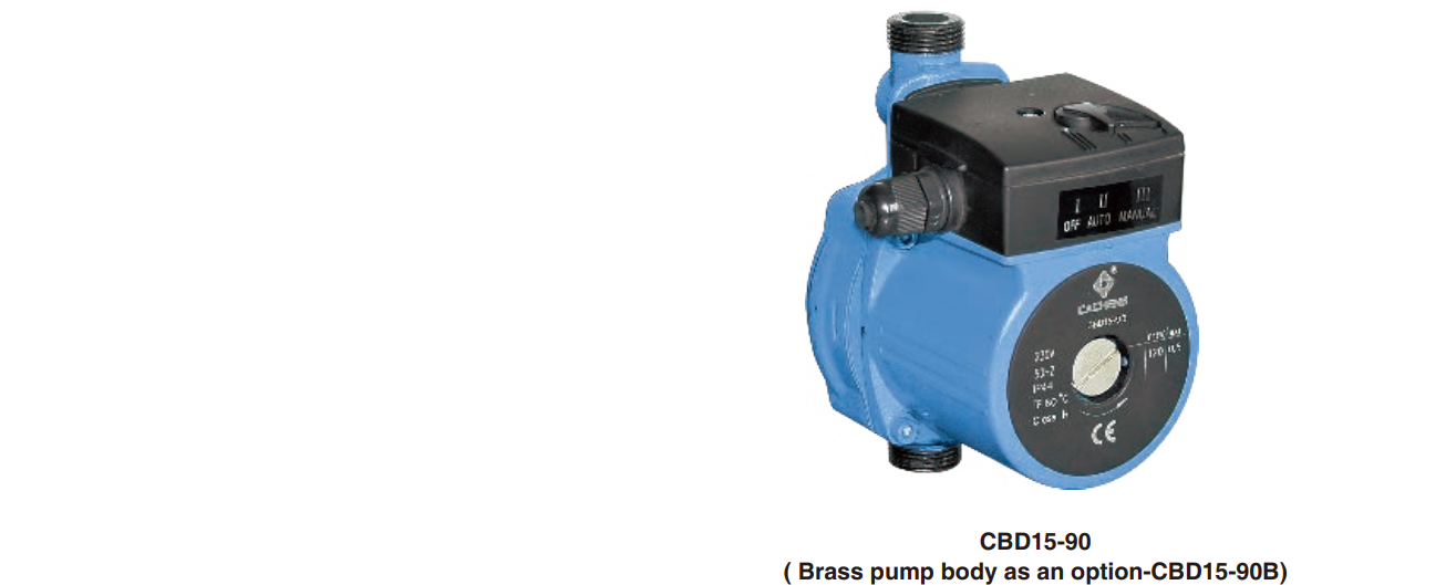CBD Circulator Booster PumpCirculator Pump